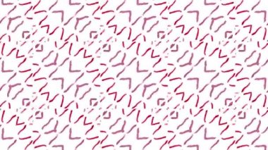 Kaleydoskop sorunsuz döngü sıra mandala desenler çok renkli hareketli grafik arka plan soyut. Yoga için ideal, kulüpleri, gösterir