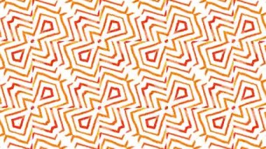 Kaleydoskop sorunsuz döngü sıra mandala desenler çok renkli hareketli grafik arka plan soyut. Yoga için ideal, kulüpleri, gösterir