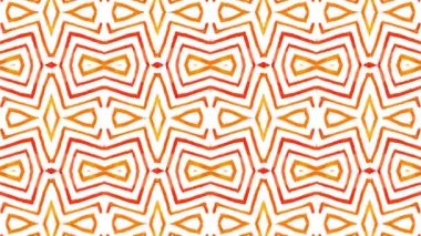 Kaleydoskop sorunsuz döngü sıra mandala desenler çok renkli hareketli grafik arka plan soyut. Yoga için ideal, kulüpleri, gösterir