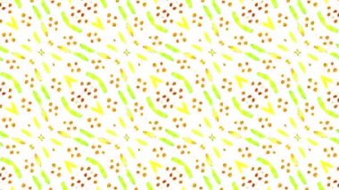 Kaleydoskop sorunsuz döngü sıra mandala desenler çok renkli hareketli grafik arka plan soyut. Yoga için ideal, kulüpleri, gösterir