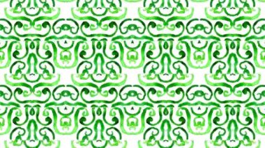 Kaleydoskop sorunsuz döngü sıra mandala desenler çok renkli hareketli grafik arka plan soyut. Yoga için ideal, kulüpleri, gösterir