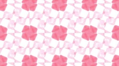 Kaleydoskop sorunsuz döngü sıra mandala desenler çok renkli hareketli grafik arka plan soyut. Yoga için ideal, kulüpleri, gösterir