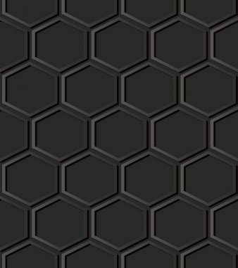 3D karanlık kağıt sanat altıgen geometri çapraz çerçeve