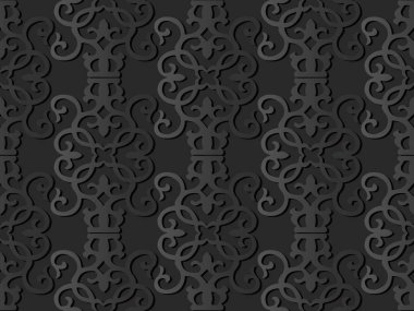 3D karanlık kağıt sanat sarmal girdap eğrisi çapraz çerçeve asma