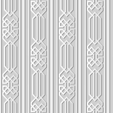 3D beyaz kağıt sanat çokgen kontrol geometri çapraz kadraj