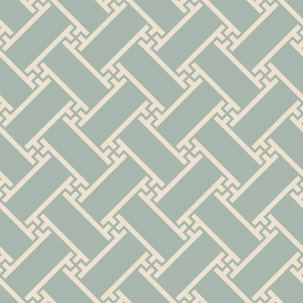 Antique fond sans couture Polygone spirale Vortex Cross Tracery — Image vectorielle