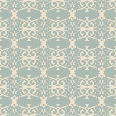 Antika sorunsuz arka plan sarmal eğri çapraz lüks çerçeve Cres