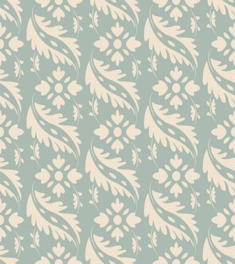 Antika sorunsuz arka plan eğrisi sarmal çapraz yaprak asma çiçek