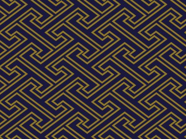 Antika sorunsuz arka plan sarmal çokgen çapraz oyma çerçeve