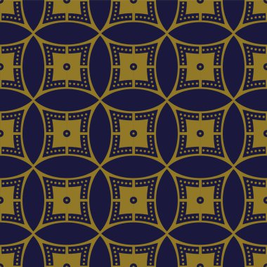 Antika sorunsuz arka plan yuvarlak daire çapraz çerçeve noktalı çizgi