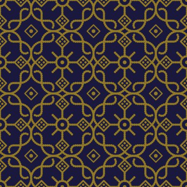 Antika sorunsuz arka plan eğrisi kontrol çapraz yuvarlak nokta çizgi Fra