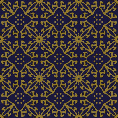 Antika sorunsuz arka plan botanik eğrisi çapraz asma çiçek