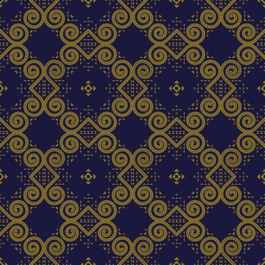 Antika sorunsuz arka plan yuvarlak sarmal eğrisi girdap üçgen F