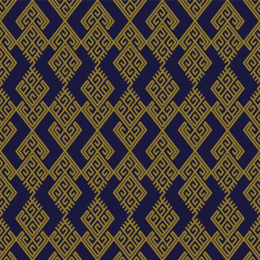 Antika sorunsuz arka plan sarmal çapraz oyma geometri kontrol 