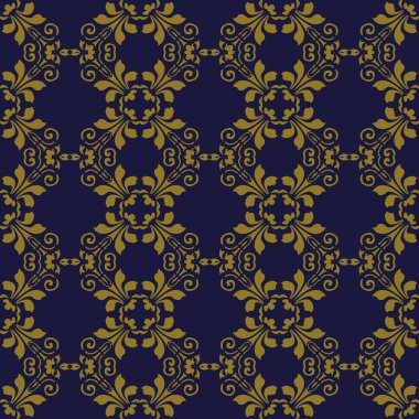 Antika sorunsuz arka plan sarmal eğrisi girdap çapraz yaprak Flowe