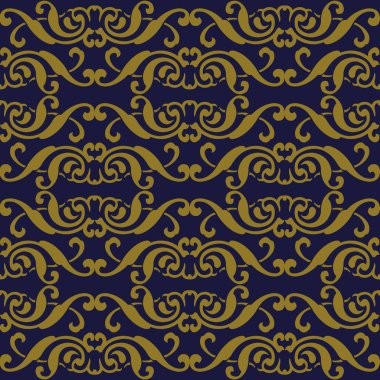 Antika sorunsuz arka plan sarmal çapraz çerçeve kret