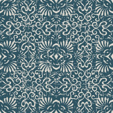 Antika sorunsuz arka plan sarmal eğri fan yıpranmış