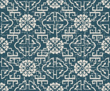 Antika sorunsuz arka plan geometri spiral merdiven akışı yıpranmış