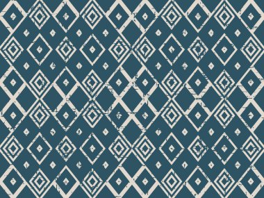 Antika sorunsuz arka plan elmas kontrol çapraz Rhomb G yıpranmış