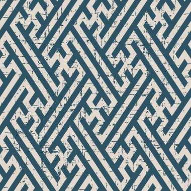 Antika sorunsuz arka plan sarmal girdap çapraz oyma yıpranmış