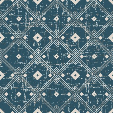 Antika sorunsuz arka plan kare kontrol çapraz elmas yıpranmış 