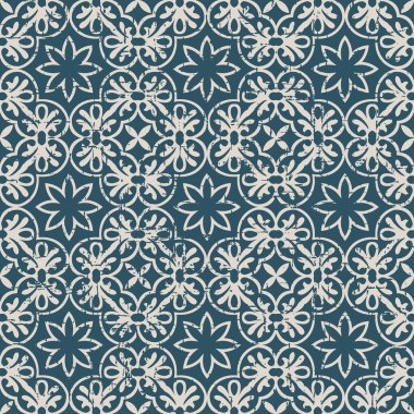 Antika sorunsuz arka plan yuvarlak sarmal çapraz çerçeve Fl yıpranmış