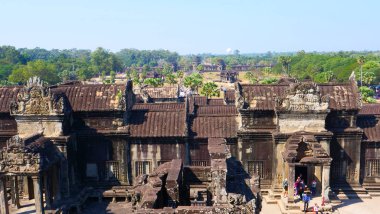 Antik tapınak kompleksinin popüler turistik manzarası