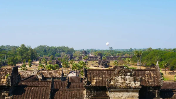 Beliebte Touristenattraktion Landschaft Ansicht der alten Tempel comp — Stockfoto