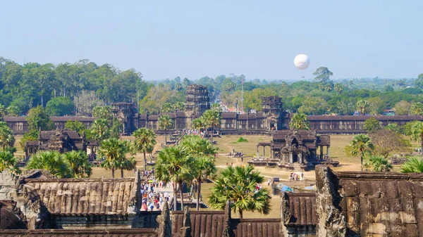 Beliebte Touristenattraktion Landschaft Ansicht der alten Tempel comp — Stockfoto