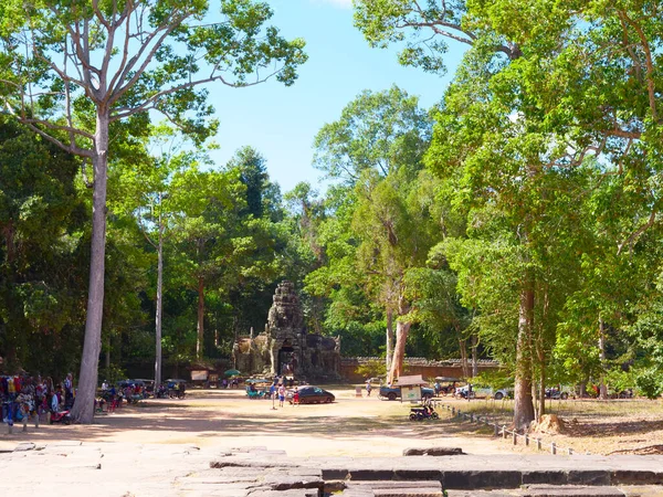 Вид на Бантей Кдей, часть комплекса Ангкор Ват i — стоковое фото