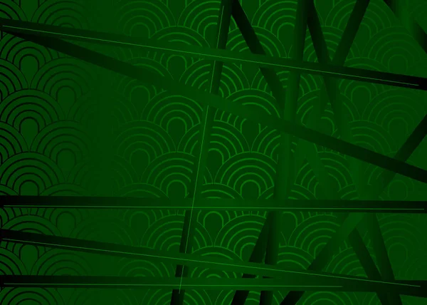 豪華なVipギフトカードテンプレート レトロなパターンと線で抽象的なデザイン 招待状 ギフト券 販売割引券 ボーナスカードのプレミアムクラスデザイン — ストックベクタ