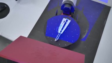 Profesyonel 3d Tarayıcı, Geliştirme Konsepti Endüstriyel Bölümü Taranıyor