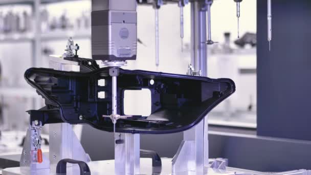 Máquina Medición Profesional Cambio Herramienta Totalmente Automático Medición Cnc Para — Vídeo de stock