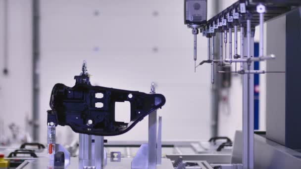 Máquina Medición Profesional Cambio Herramienta Totalmente Automático Medición Cnc Para — Vídeos de Stock