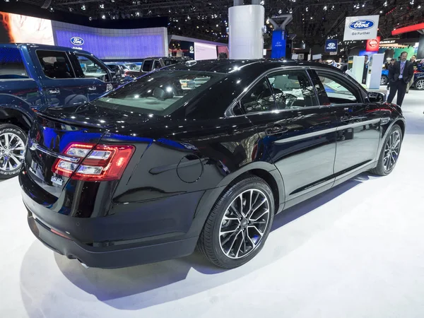 New York April 2017 Ford Taurus Sho Display 2017 New — Stock Photo, Image