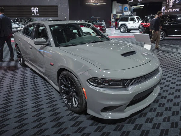 Detroit January 2018 Dodge Charger Display North American International Auto — Stock Photo, Image