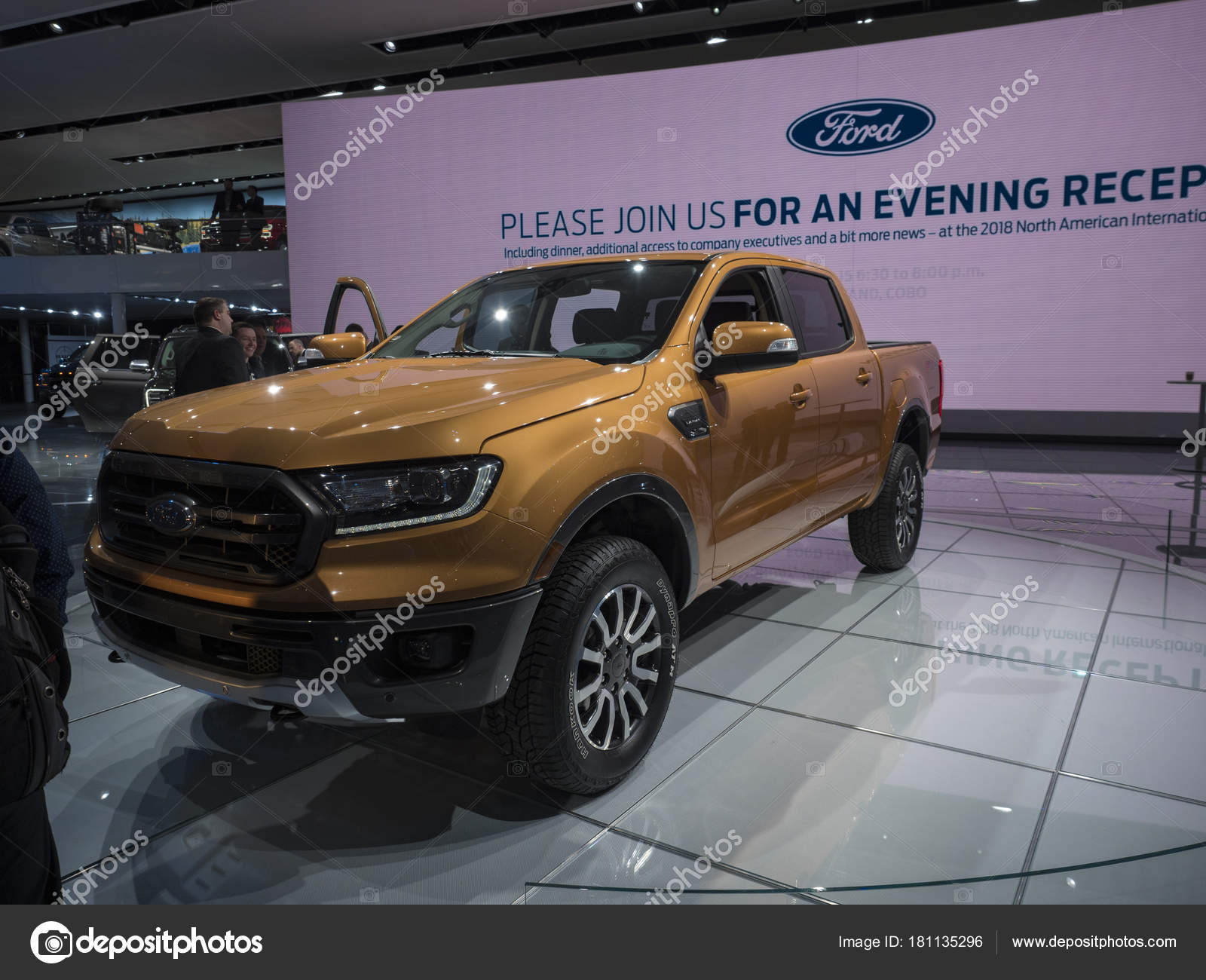 Detroit January 2018 Ford Ranger Pickup Truck Display North