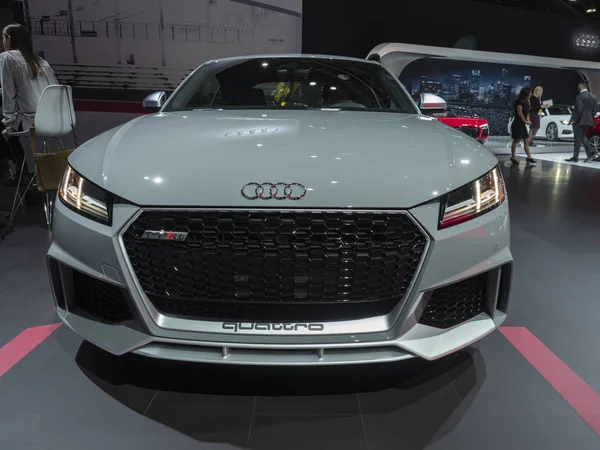 Detroit Oss Januari 2018 Audi Ttrs Displayen Den Nordamerikanska Internationell — Stockfoto