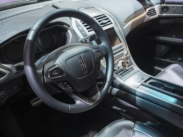 Detroit Oss Januari 2018 Lincoln Mkz Displayen Den Nordamerikanska Internationell — Stockfoto