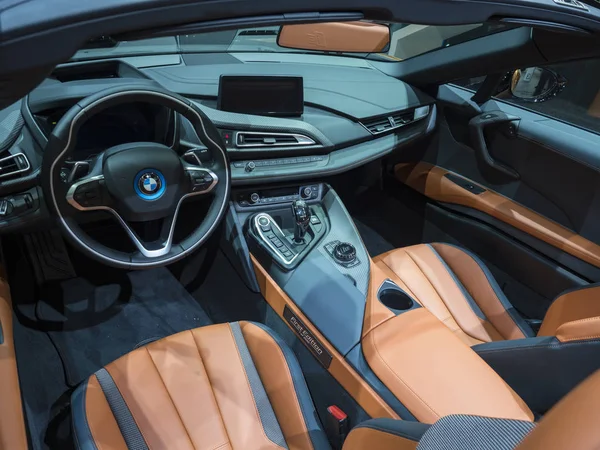 Detroit Nas Stycznia 2018 Bmw Roadster Wyświetlaczu Podczas North American — Zdjęcie stockowe