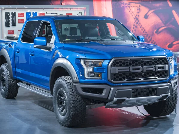 Detroit Oss Januari 2018 Ford Raptor Displayen Den Nordamerikanska Internationell — Stockfoto