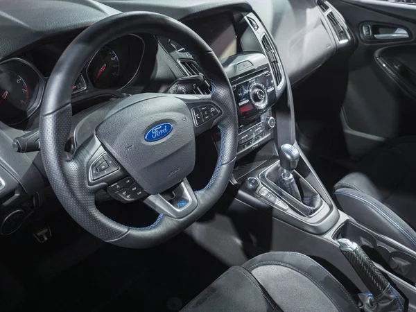 Detroit Bize Ocak 2018 Ford Focus Kuzey Amerika Uluslararası Otomobil — Stok fotoğraf