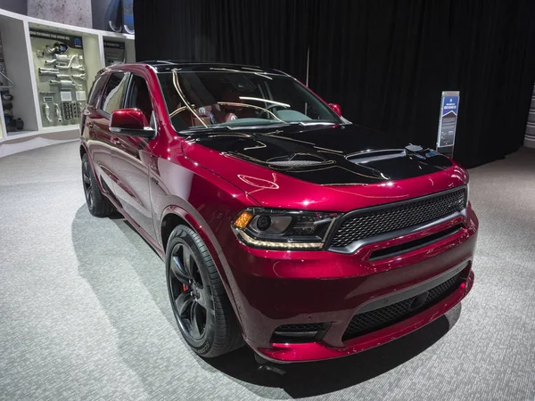 Detroit Eua Janeiro 2018 Dodge Durango Srt Modificado Pela Mopar — Fotografia de Stock