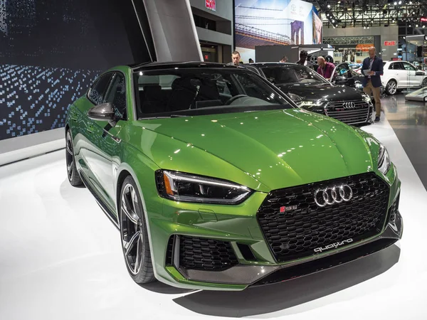 Audi, RS 5 no 2018 New York International Auto Show — Fotografia de Stock