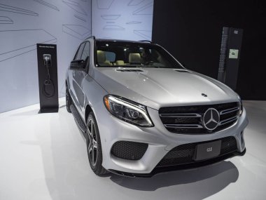 Mercedes Gle 550e 4MATIC plug-in hybrid Suv, 2018 New York Uluslararası Otomobil Fuarı