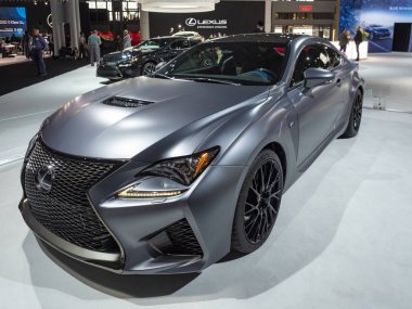 Lexus Rc F 10 yıldönümü 2018 New York Uluslararası Otomobil Fuarı