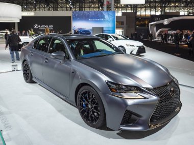 Lexus Gs F 10 Anniversary Edition 2018 New York Uluslararası Otomobil Fuarı