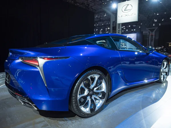 Lexus LC500 no 2018 New York International Auto Show — Fotografia de Stock