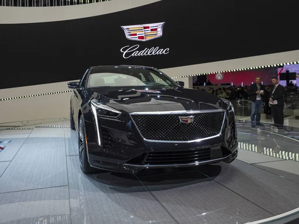 Cadillac CT6 al Salone Internazionale dell'Auto di New York 2018 — Foto Stock