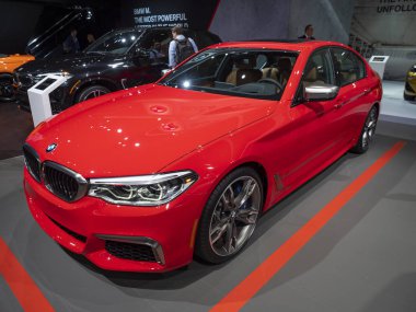 BMW M550i 2018 New York Uluslararası Otomobil Fuarı